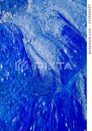 blue paint abstract texture background 142668087