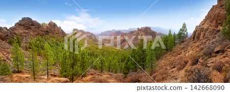 Gran Canaria Tejeda La culata mountains Gran Canaria Tejeda La culata mountains 142668090