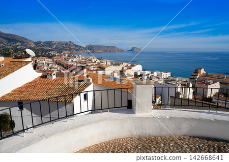 Altea white village in Alicante Spain Altea white village in Alicante Spain 142668641