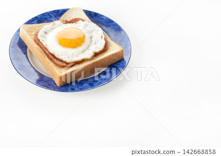 Pork and egg toast Pork and egg toast 142668858