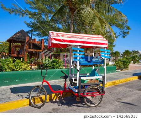 Caribbean tricycle shop bicycle Mexico Caribbean tricycle shop bicycle Mexico 142669013