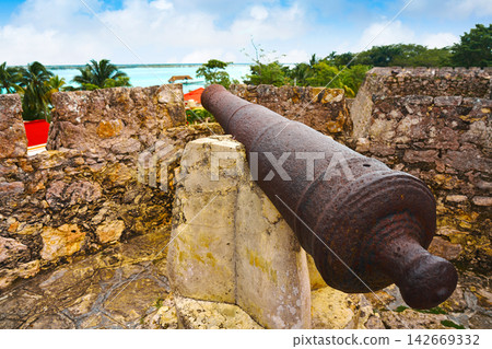 Bacalar San Felipe fort Quintana Roo Mexico Bacalar San Felipe fort Quintana Roo Mexico 142669332