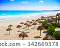 Cancun Playa Delfines beach Riviera Maya 142669378
