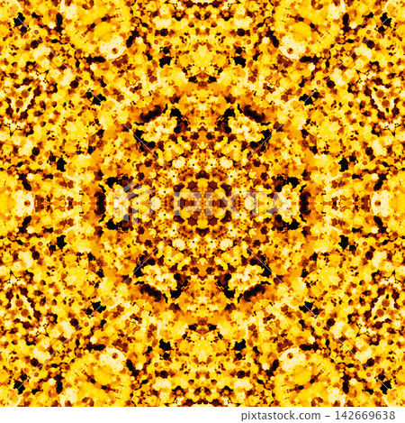 A neat and beautiful yellow geometric pattern A neat and beautiful yellow geometric pattern 142669638