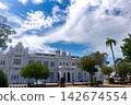 Historic colonial architecture in Penang, Malaysia 142674554