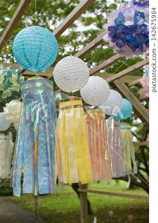 古川神社的彩帶 古川神社的彩帶 142675984
