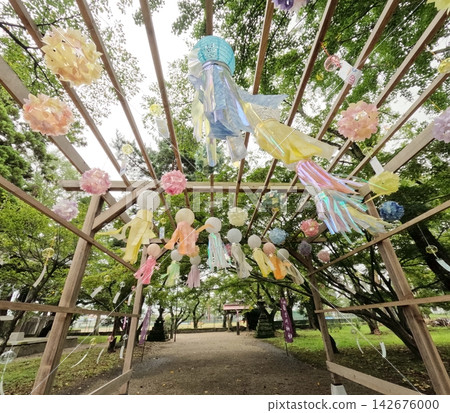 古川神社的彩帶 古川神社的彩帶 142676000
