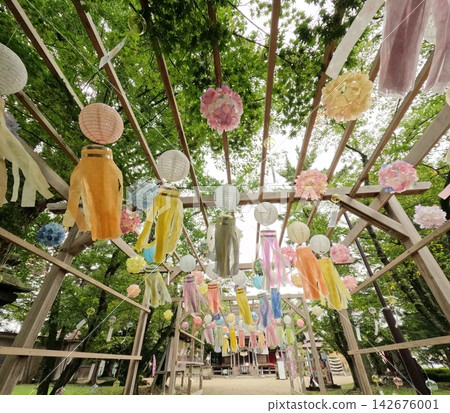 古川神社的彩帶 古川神社的彩帶 142676001