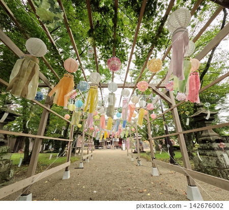 古川神社的彩帶 古川神社的彩帶 142676002