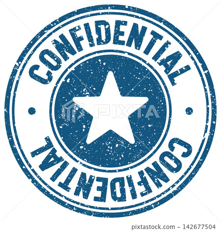 confidential stamp confidential stamp 142677504