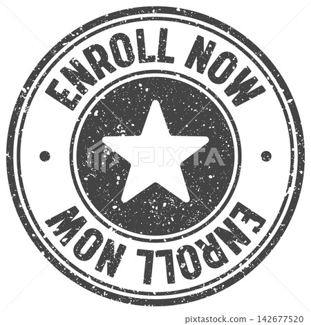 enroll now stamp 142677520