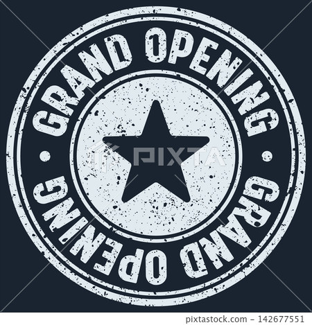 grand opening stamp grand opening stamp 142677551