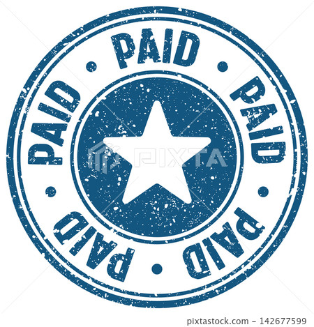 paid stamp 142677599
