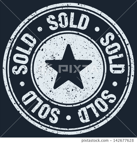 sold stamp sold stamp 142677628