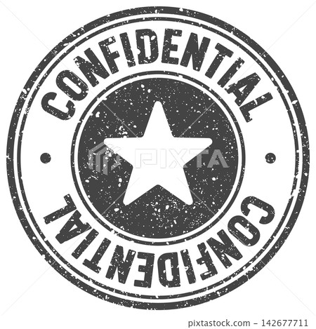 confidential stamp confidential stamp 142677711
