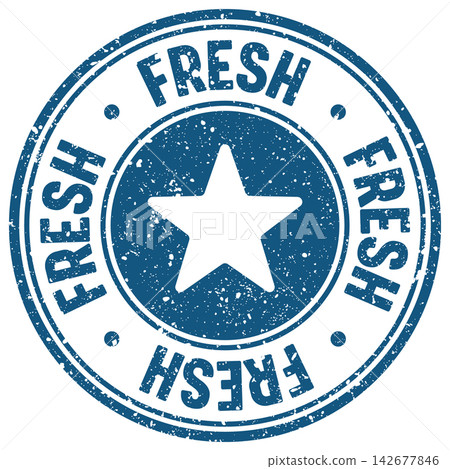 fresh stamp 142677846