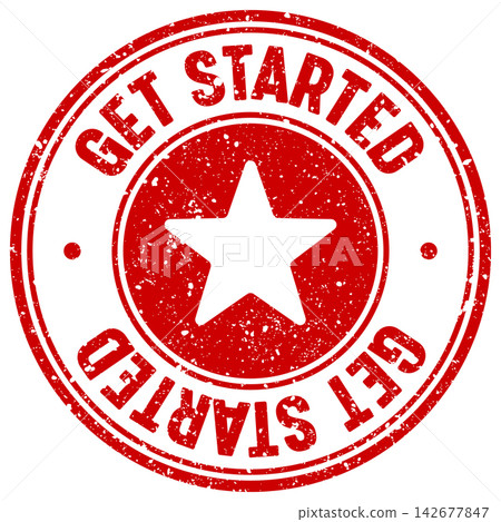 get started stamp get started stamp 142677847