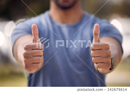 Male student, thumbs up and college for education or learning, yes for scholarship or agreement. Man, zoom or hand sign with fingers up for university or knowledge, success in on campus New York City Male student, thumbs up and college for education or learning, yes for scholarship or agreement. Man, zoom or hand sign with fingers up for university or knowledge, success in on campus New York City 142679814