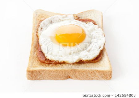 Pork and egg toast Pork and egg toast 142684803