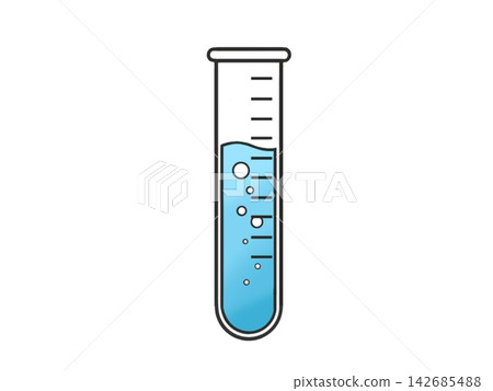 化學實驗中所使用的試管 化學實驗中所使用的試管 142685488
