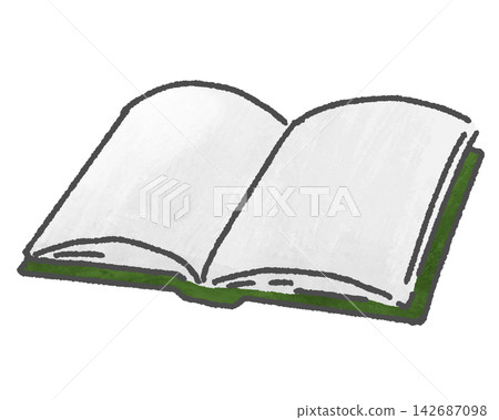 打開的書(綠色) 打開的書(綠色) 142687098