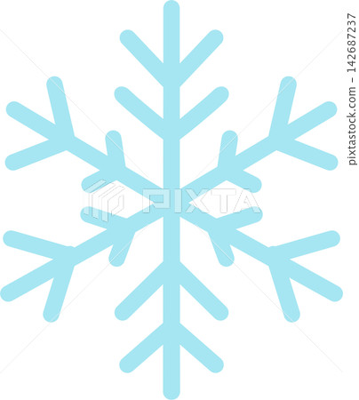 Snowflake Icon A Illustration Snowflake Icon A Illustration 142687237