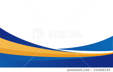 Geometric gradient luxury background with gold metallic frame border Geometric gradient luxury background with gold metallic frame border 142688145