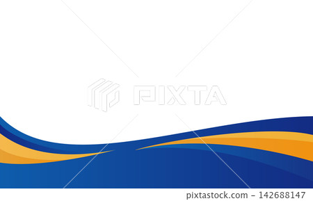 Geometric gradient luxury background with gold metallic frame border Geometric gradient luxury background with gold metallic frame border 142688147