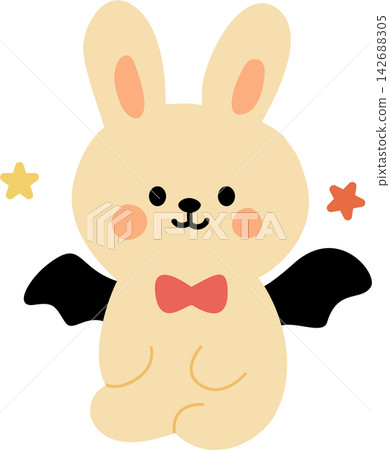 Rabbit with Bat Wings Rabbit with Bat Wings 142688305