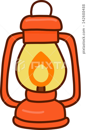 Red Camping Lantern Red Camping Lantern 142688488