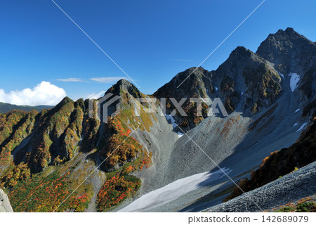 [Mountain Scenery] Autumn foliage at Karasawa Cirque, Nagano Prefecture - View from Seitengrat (2012) 142689079