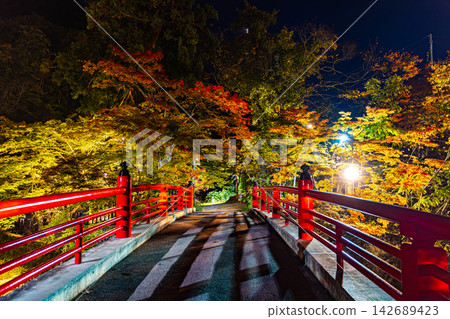青森縣中野紅葉山的秋景,層林盡染,美不勝收。 青森縣中野紅葉山的秋景,層林盡染,美不勝收。 142689423