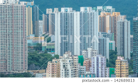 Aug 23 2026 Hong Kong public housing estates in Kwai Fong Aug 23 2026 Hong Kong public housing estates in Kwai Fong 142689813