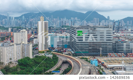 Aug 23 2026 Hong Kong Lai King MTR Station, Tsing Kwai Highway Aug 23 2026 Hong Kong Lai King MTR Station, Tsing Kwai Highway 142689836