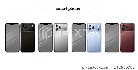 New Smartphone Front & Back iPhone 18 Pro Mockup Set New Smartphone Front & Back iPhone 18 Pro Mockup Set 142690792