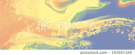 abstract color background painting design. vector illustration 142691169