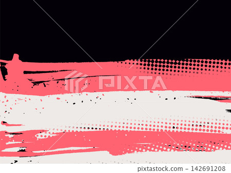 Abstract white and coral brush stripe background Abstract white and coral brush stripe background 142691208