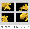 Luxury Gold Abstract Texture Background Collection 142691287