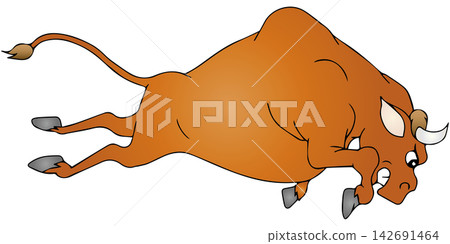 手繪動物插畫 ☆ 乳牛 手繪動物插畫 ☆ 乳牛 142691464