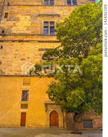 The Ludwig Wing of the Old Royal Palace at Prague Castle in the Czech Republic The Ludwig Wing of the Old Royal Palace at Prague Castle in the Czech Republic 142692108