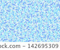 Blue-toned geometric patterns 142695309