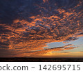 The moment the rising sun is born, accompanied by a divine light. 142695715