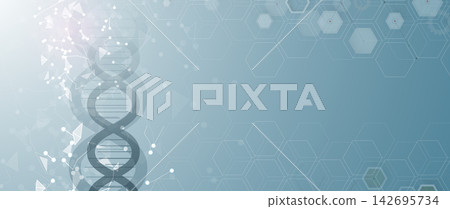 Abstract dna design, neural pathways, molecular strands and science background Abstract dna design, neural pathways, molecular strands and science background 142695734