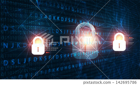 Internet security concept background Internet security concept background 142695786