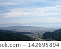 Dairabou Mountain Summit Plaza, Shizuoka City Center and Warashina River, Izu Peninsula, Shizuoka City, Shizuoka Prefecture 142695894