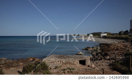 beach and sea in summer beach and sea in summer 142695998