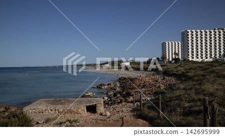 view of the beach view of the beach 142695999