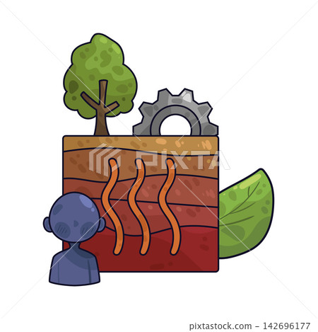 Illustration of Geothermal 142696177