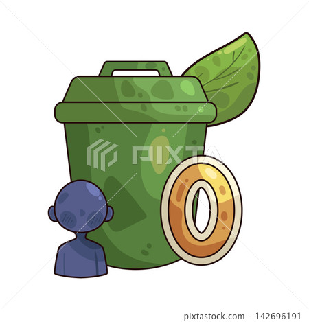Illustration of Zero Waste Illustration of Zero Waste 142696191