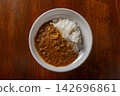 Curry rice (direct view) 142696861